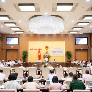 Quang cảnh phiên họp. Ảnh: Cổng thông tin điện tử Quốc hội.