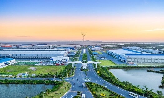 DEEP C Hai Phong 1 (formerly known as Dinh Vu Industrial Zone) is the first development of DEEP C Industrial Zones in Vietnam. (Photo: Deep C)
