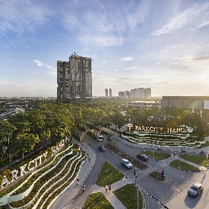 Khu đô thị xanh được quy hoạch đồng bộ ParkCity Hanoi. Ảnh: ParkCity Hanoi
