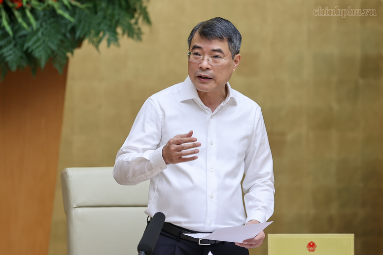 Thủ tướng Lê Minh Hưng phát biểu khai mạc phiên họp - Ảnh: chinhphu.vn/Nhật Bắc.
