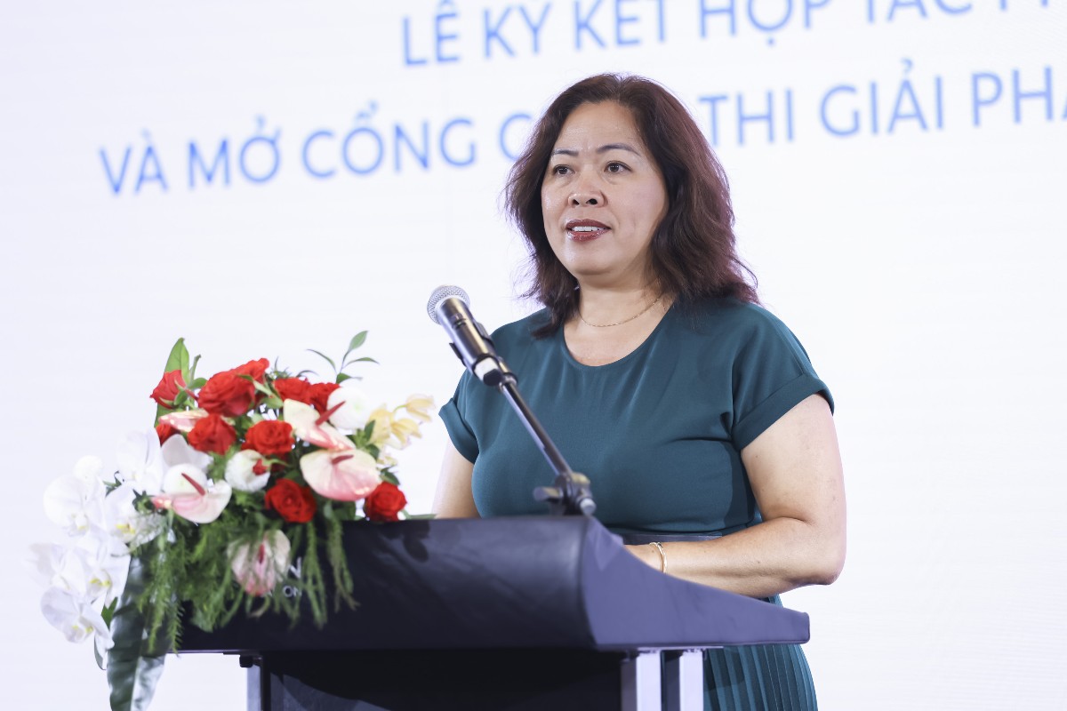 Bà Nguyễn Thị Bích Vân, Tổng Giám đốc Quốc gia Unilever Việt Nam. Ảnh: Unilever