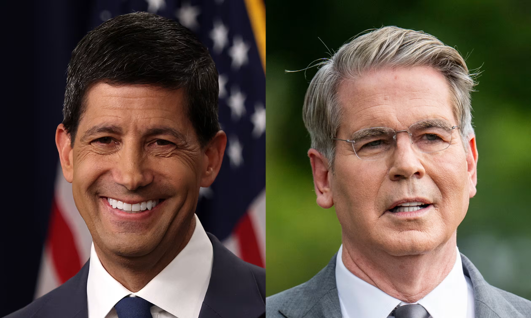 Chủ tịch Fed Kevin Warsh (trái) và Bộ trưởng Bộ Tài chính Mỹ Scott Bessent - Ảnh: Getty/MarketWatch.