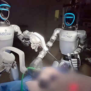 Robot hình người của Trung Quốc - Ảnh: China Daily.