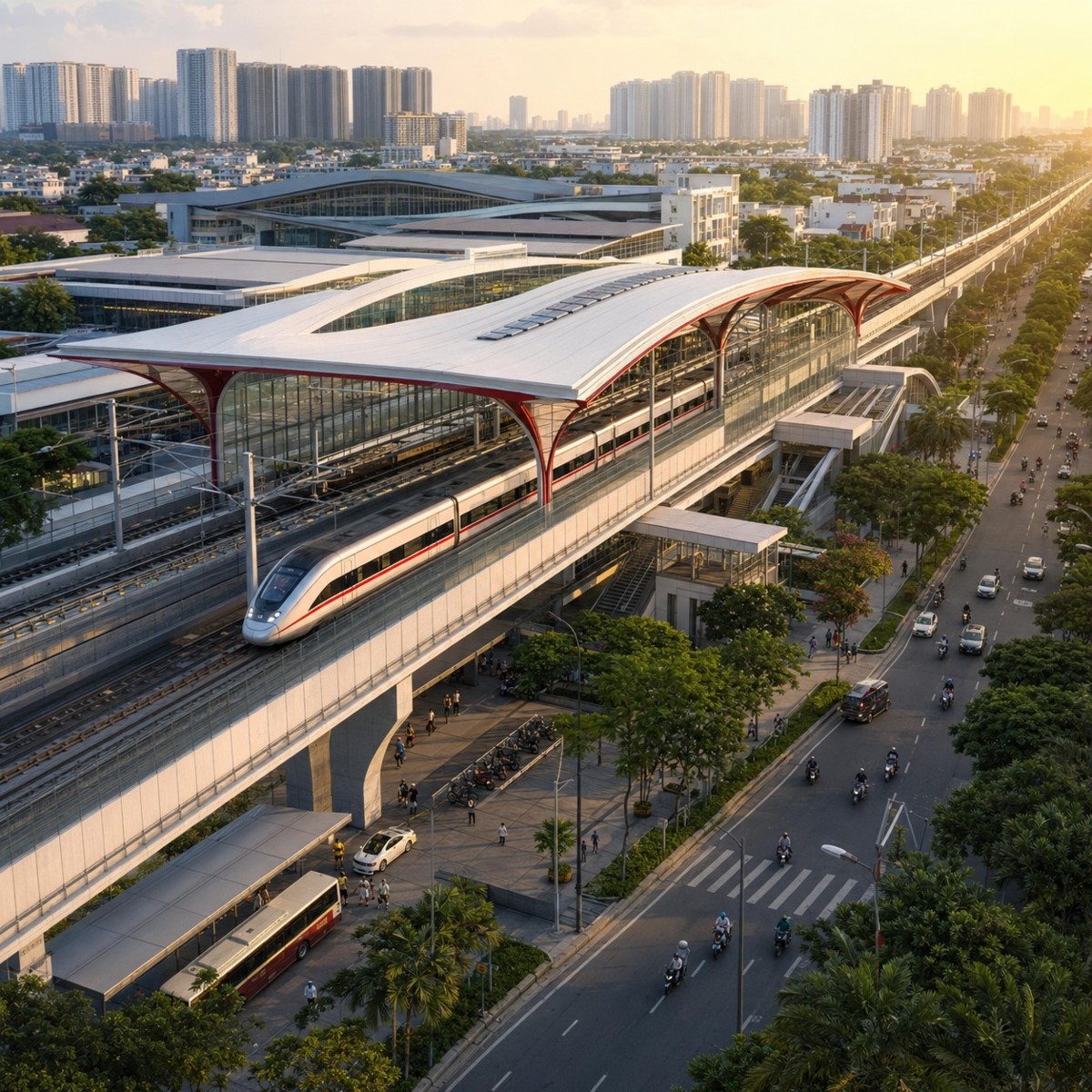 Các tuyến metro đi qua khu Nam Sài Gòn được kỳ vọng rút ngắn thời gian di chuyển và mở ra dư địa phát triển cho bất động sản quanh các nhà ga theo mô hình TOD.
