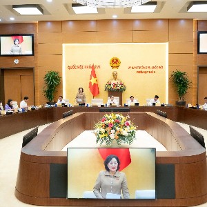 Quang cảnh Phiên họp - Ảnh: Cổng thông tin điện tử Quốc hội.