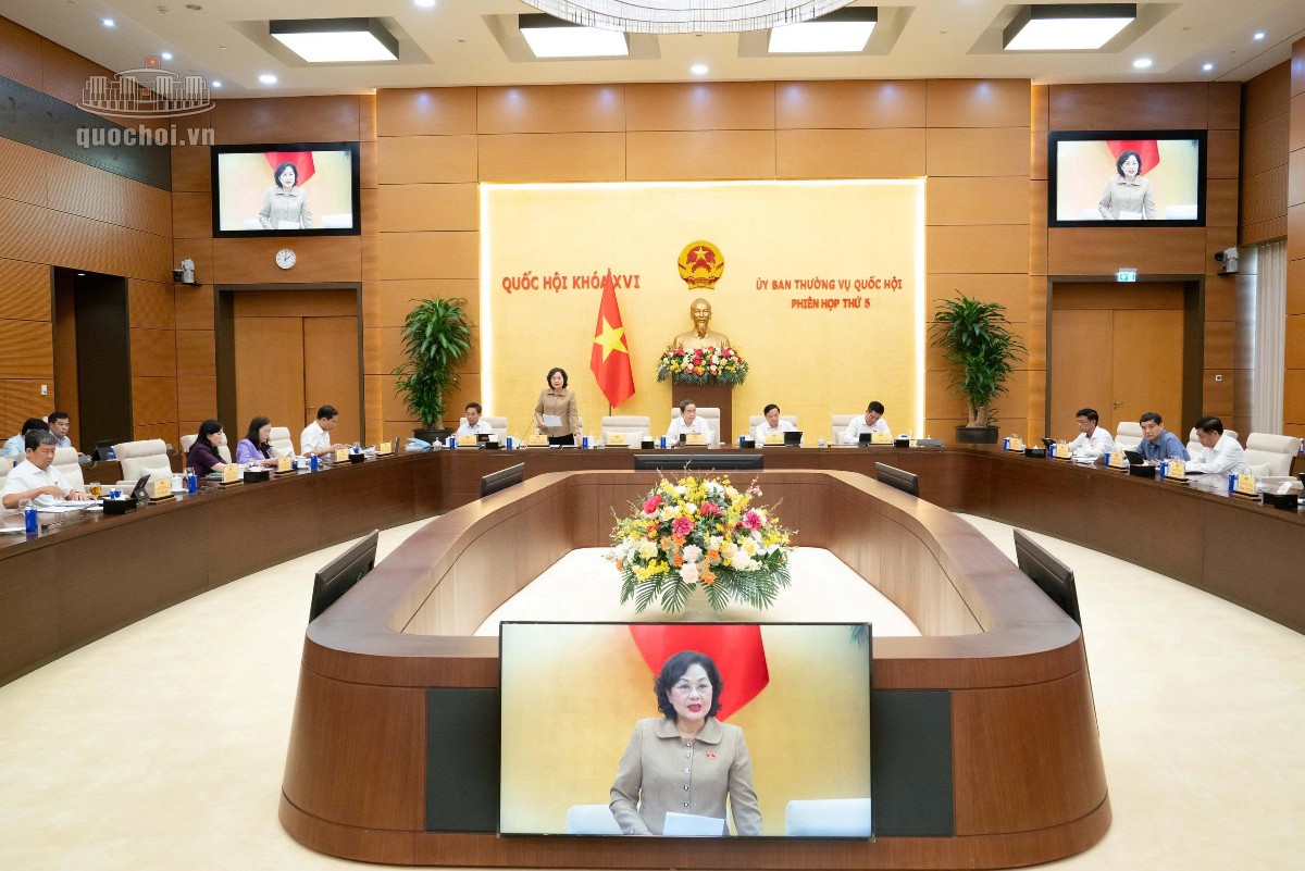 Quang cảnh Phiên họp - Ảnh: Cổng thông tin điện tử Quốc hội.