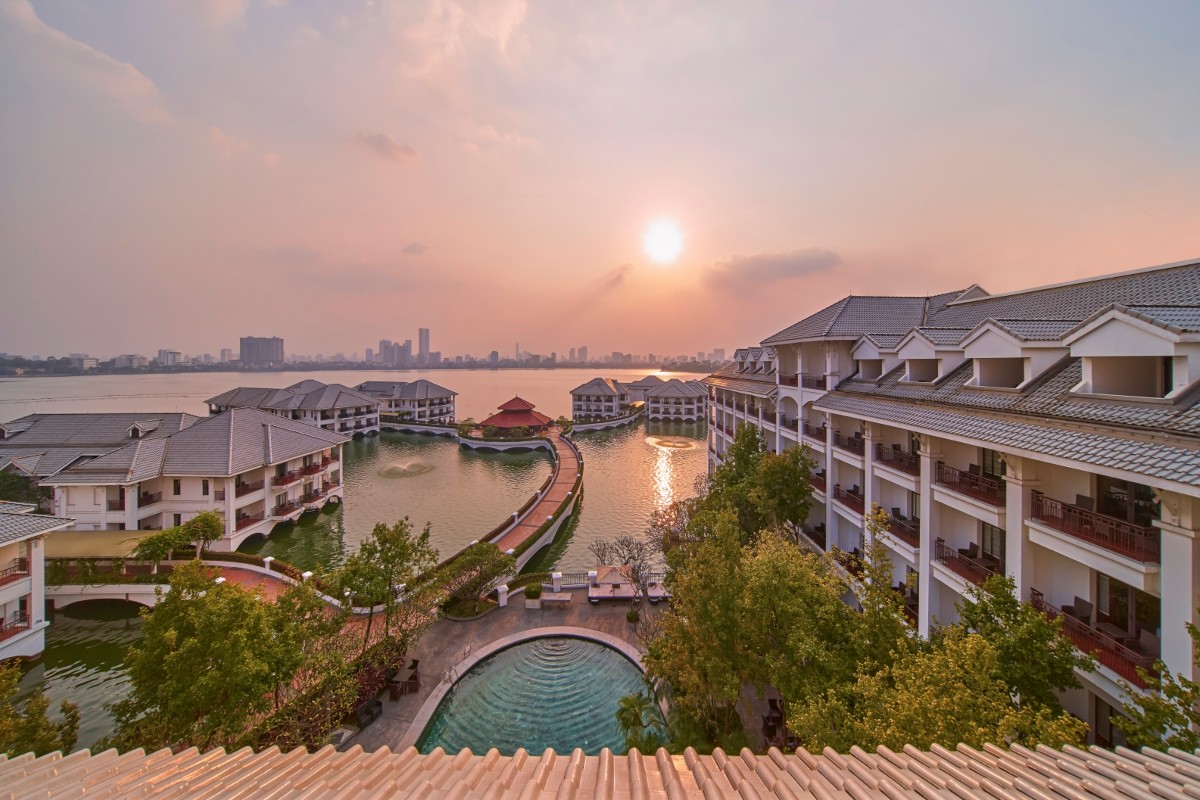 Khách sạn InterContinental Hanoi Westlake là một trong những khách sạn hạng sang trong hệ thống của IHG. Ảnh: IHG.