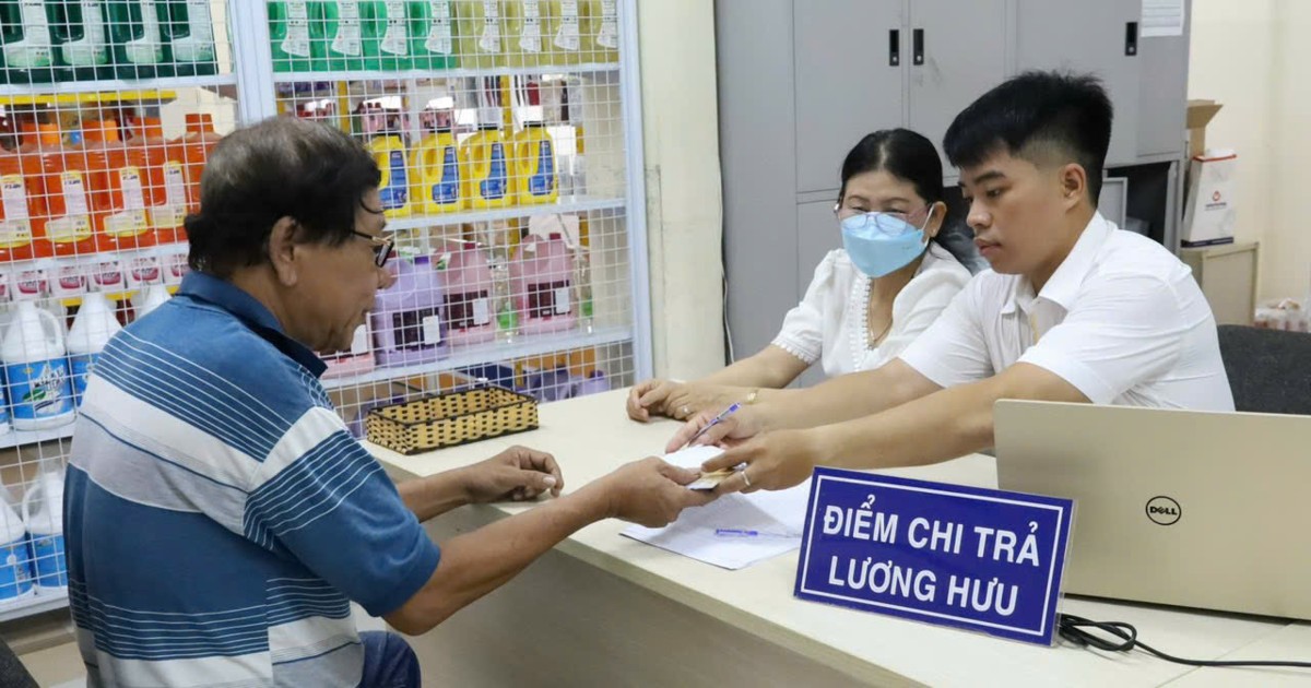 Lịch chi trả lương hưu tháng 9/2026 cho 360.000 người tại...