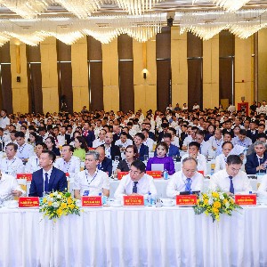 Hội nghị thu hút sự tham dự của đông đảo doanh nghiệp, nhà đầu tư trên địa bàn tỉnh Thanh Hóa. Ảnh: BTC