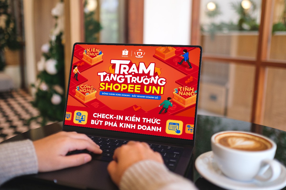 Chuỗi đào tạo "Trạm tăng trưởng ShopeeUni" giúp các nhà bán nâng cao năng lực quản trị số và chủ động giải quyết các bài toán vận hành.