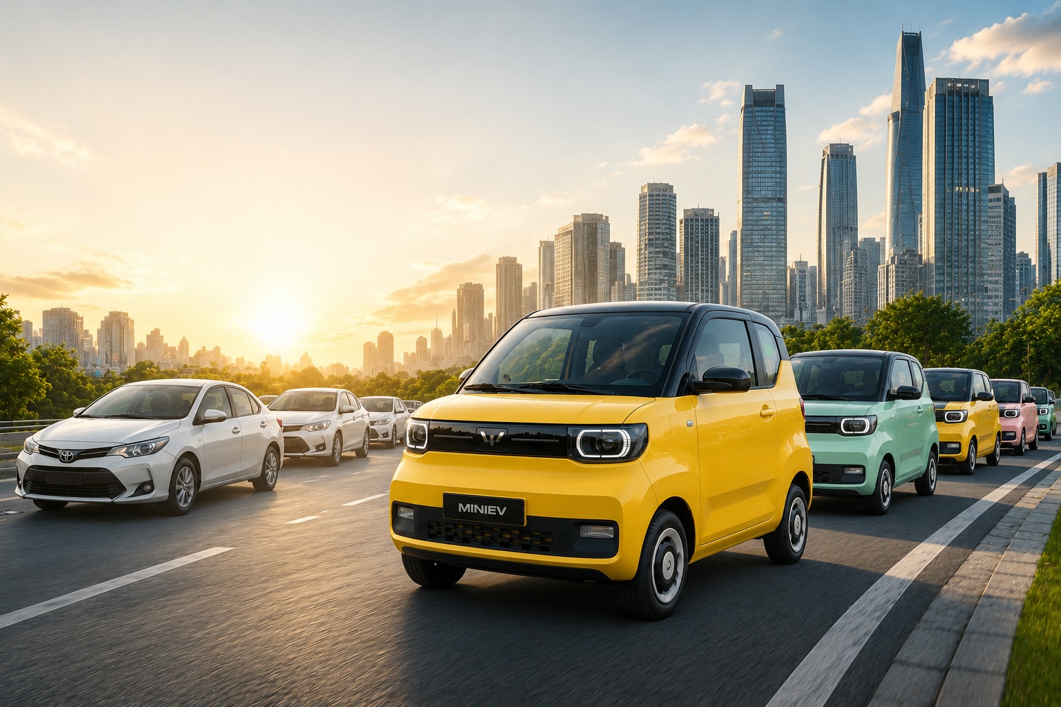 Lợi ích kinh tế của mini EV đang tác động lớn tới xu hướng thay đổi của mảng xe dịch vụ tại thị trường Việt.