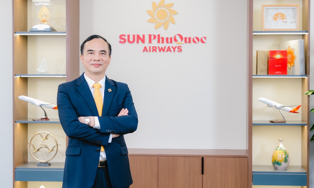 Ông Nguyễn Mạnh Quân, Tổng giám đốc Sun PhuQuoc Airways. Ảnh: SPA