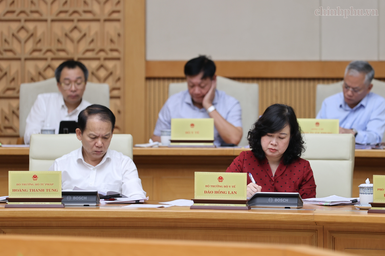 Các đại biểu tham dự cuộc họp - Ảnh: chinhphu.vn/Nhật Bắc