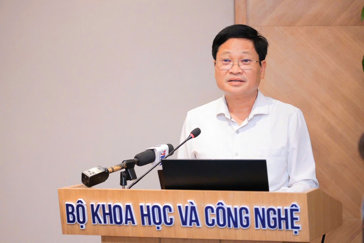 Ông Nguyễn Khắc Lịch, Cục trưởng Cục Công nghệ số và Trí tuệ nhân tạo, Bộ Khoa học và Công nghệ. Ảnh: MST.