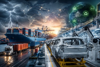 Rủi ro đứt gãy logistics: “Cú sốc” mới đe dọa chuỗi cung ứng ô tô
