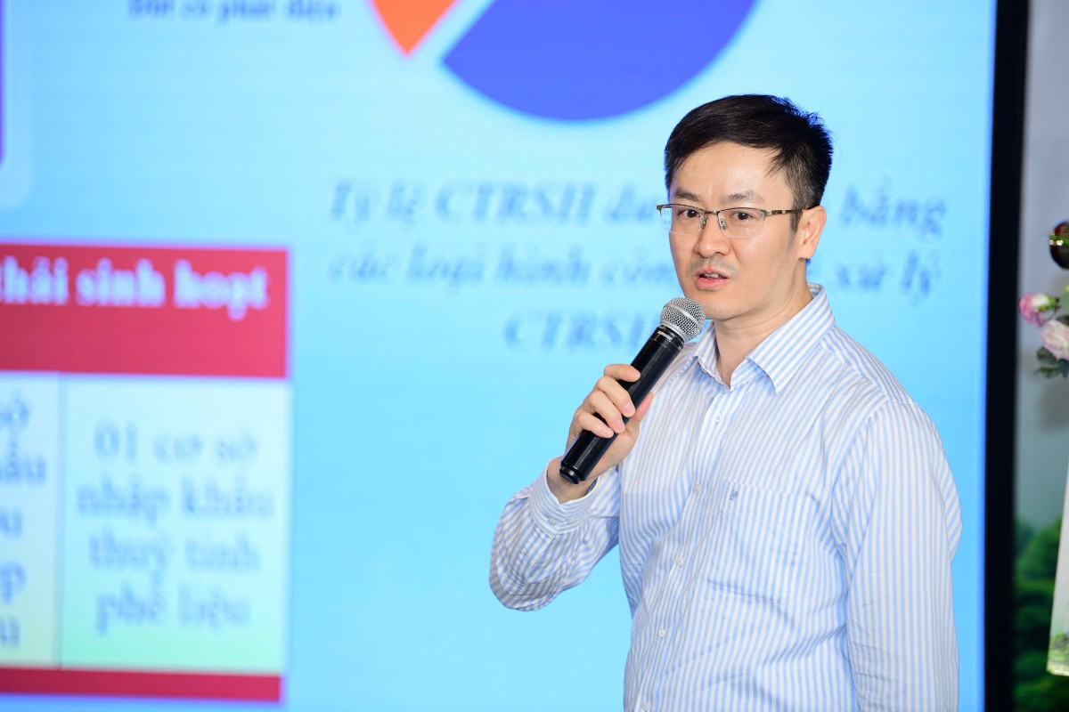 Ông Đỗ Tiến Đoàn, Phó Trưởng phòng, Phòng Quản lý chất thải, Cục Môi trường (Bộ Nông nghiệp và Môi trường) -Ảnh: BTC.