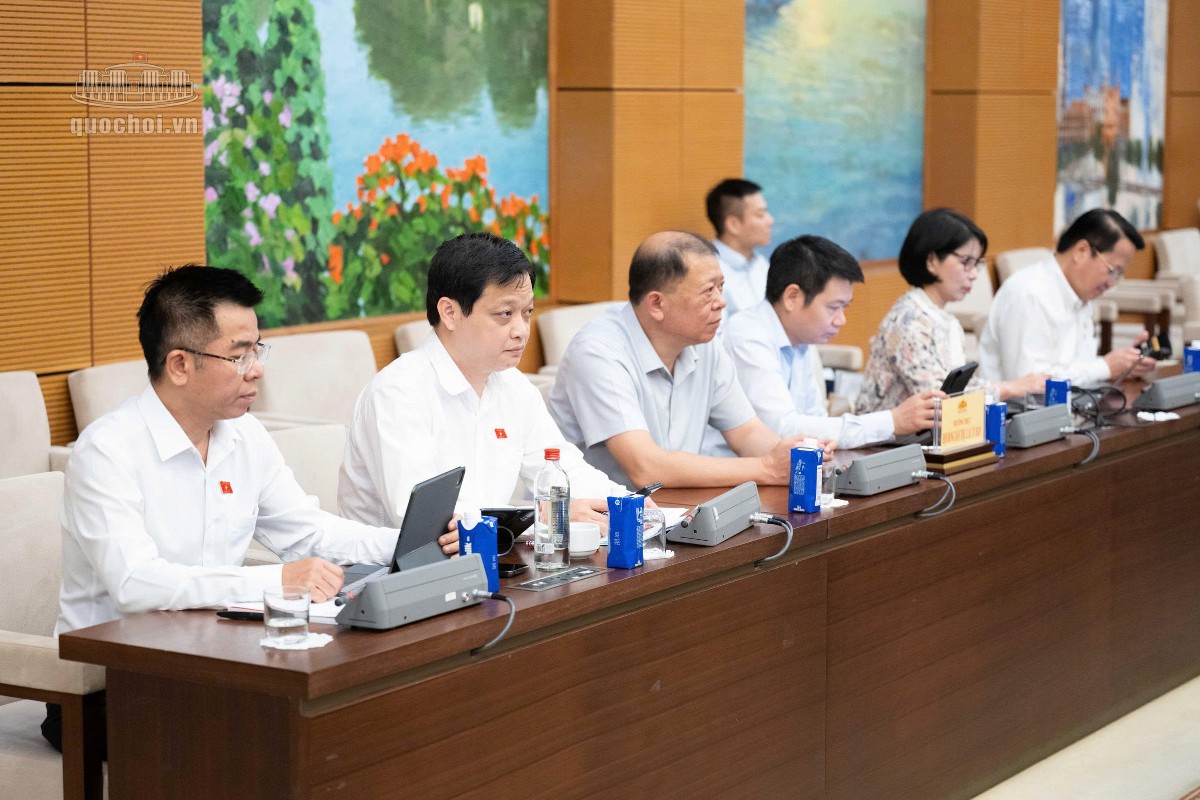 Các đại biểu tham dự Phiên họp. Ảnh: Cổng thông tin điện tử Quốc hội.