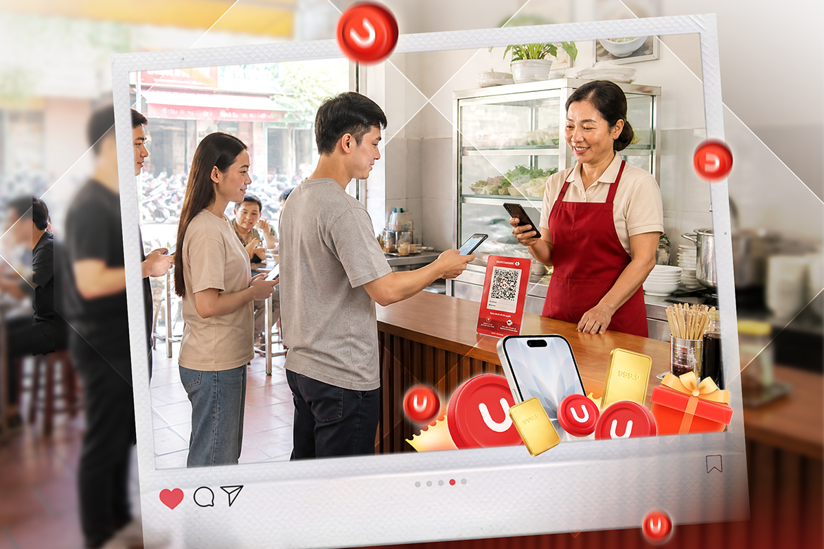 HKD có cơ hội nhận thưởng lên đến 2 triệu U-Point và các phần quà giá trị như vàng, iPhone khi đạt các mốc giao dịch theo thể lệ.