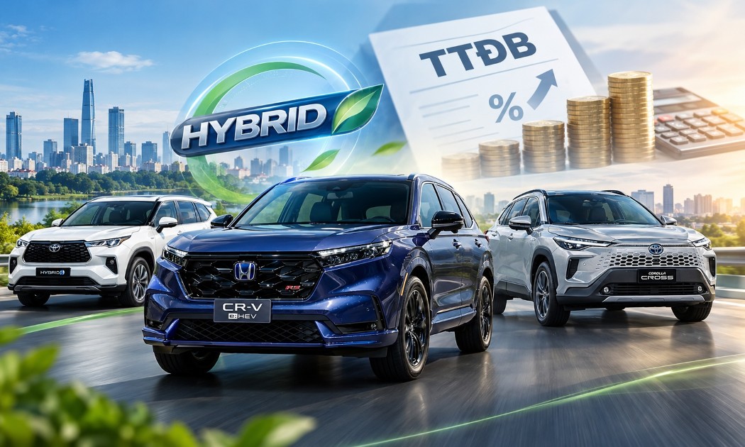 Bước ngoặt giá xe Hybrid năm 2026