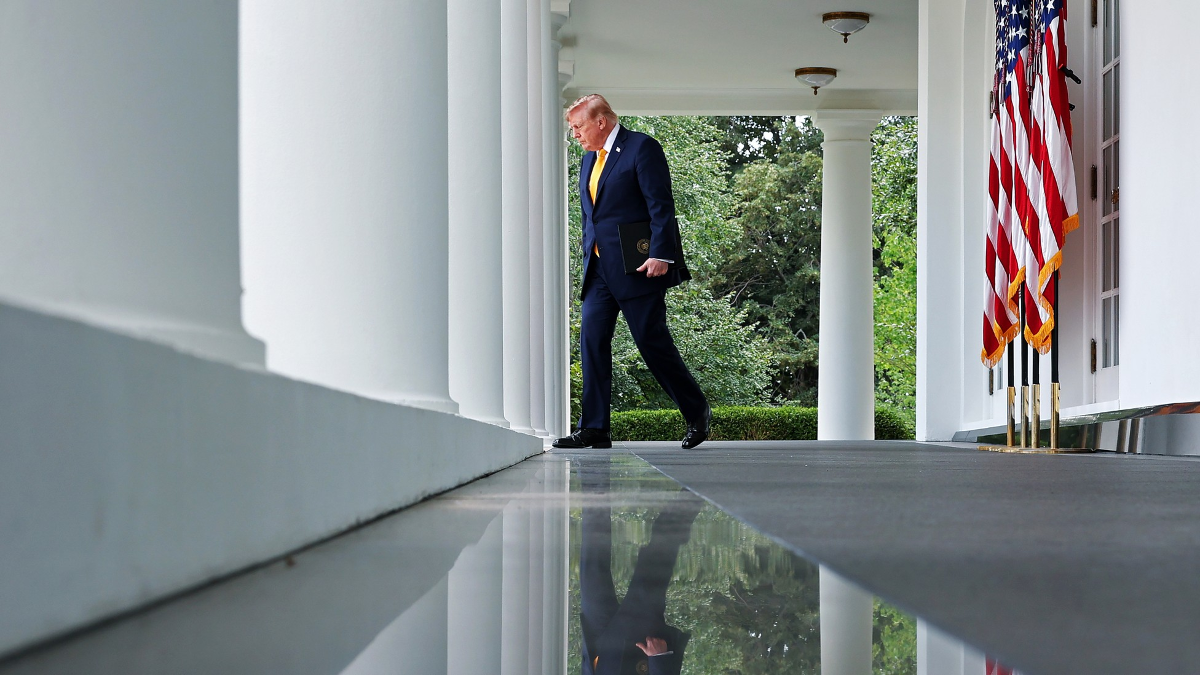 Tổng thống Mỹ Donald Trump - Ảnh: Getty Images