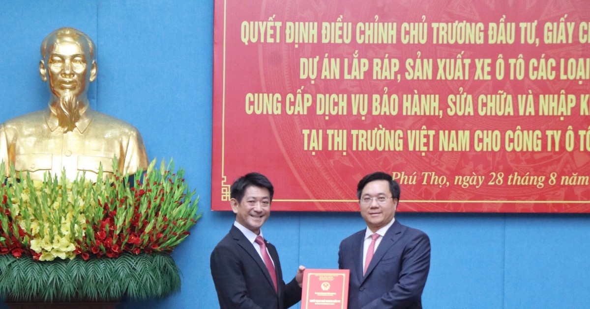Toyota Vietnam to invest over $280 mln in Phu Tho factory modernization