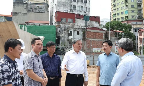 Tổng Bí thư, Chủ tịch nước kiểm tra thực địa một số dự án trọng điểm trên địa bàn Hà Nội
