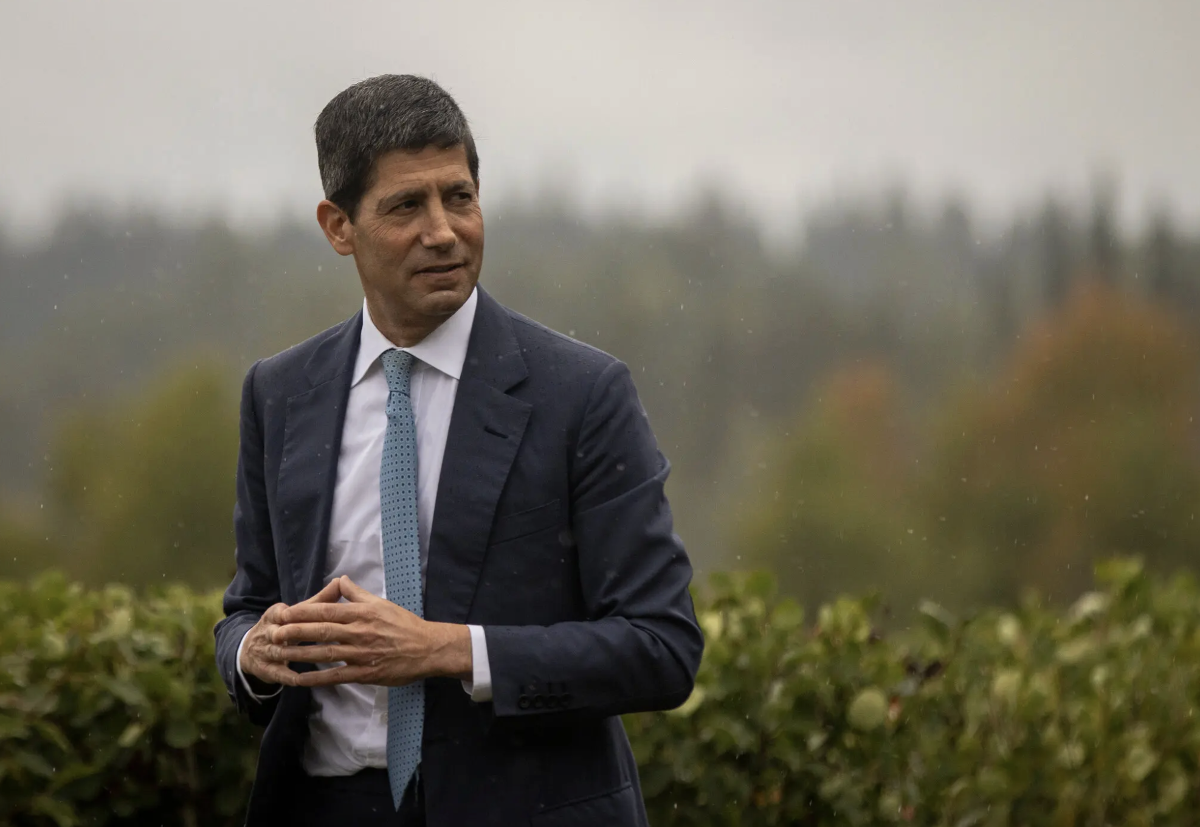 Chủ tịch Fed Kevin Warsh tại Jackson Hole ngày 29/8/2026 - Ảnh: Getty/NYT.