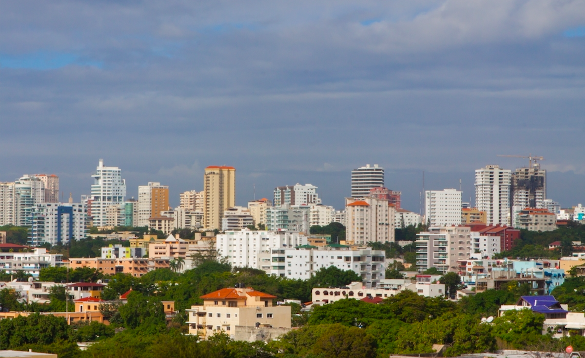 Thủ đô Santo Domingo của Cộng hòa Dominica.