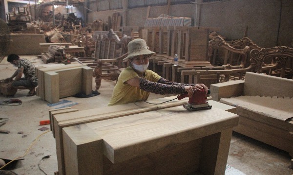Làng nghề gỗ chuyển mình theo hướng xanh, tuần hoàn và bền vững