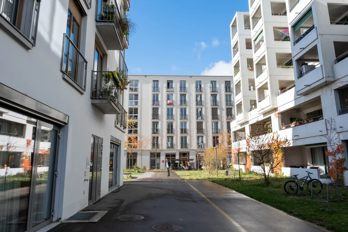 Một khu dân cư ở Zurich, Thụy Sỹ - Ảnh: Swissinfo.
