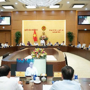 Quang cảnh phiên họp. Ảnh: Cổng thông tin điện tử Quốc hội.