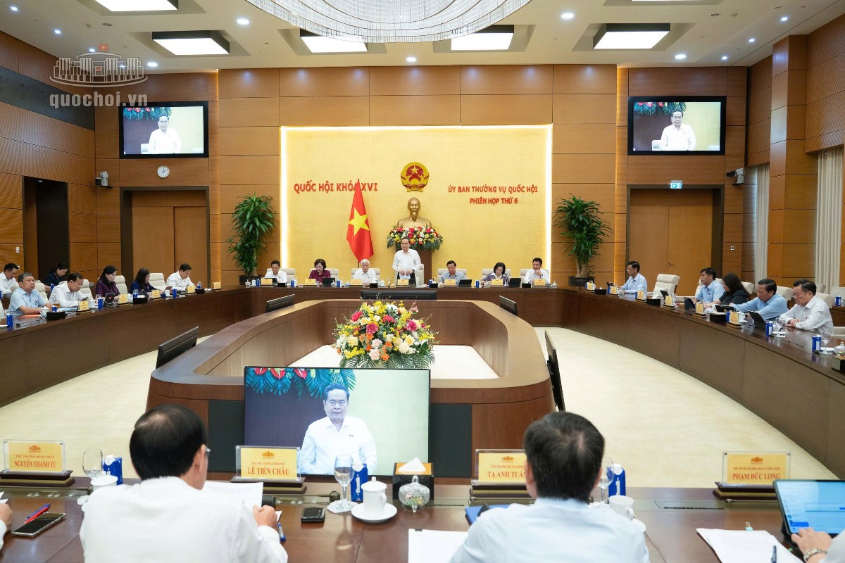 Quang cảnh phiên họp. Ảnh: Cổng thông tin điện tử Quốc hội.
