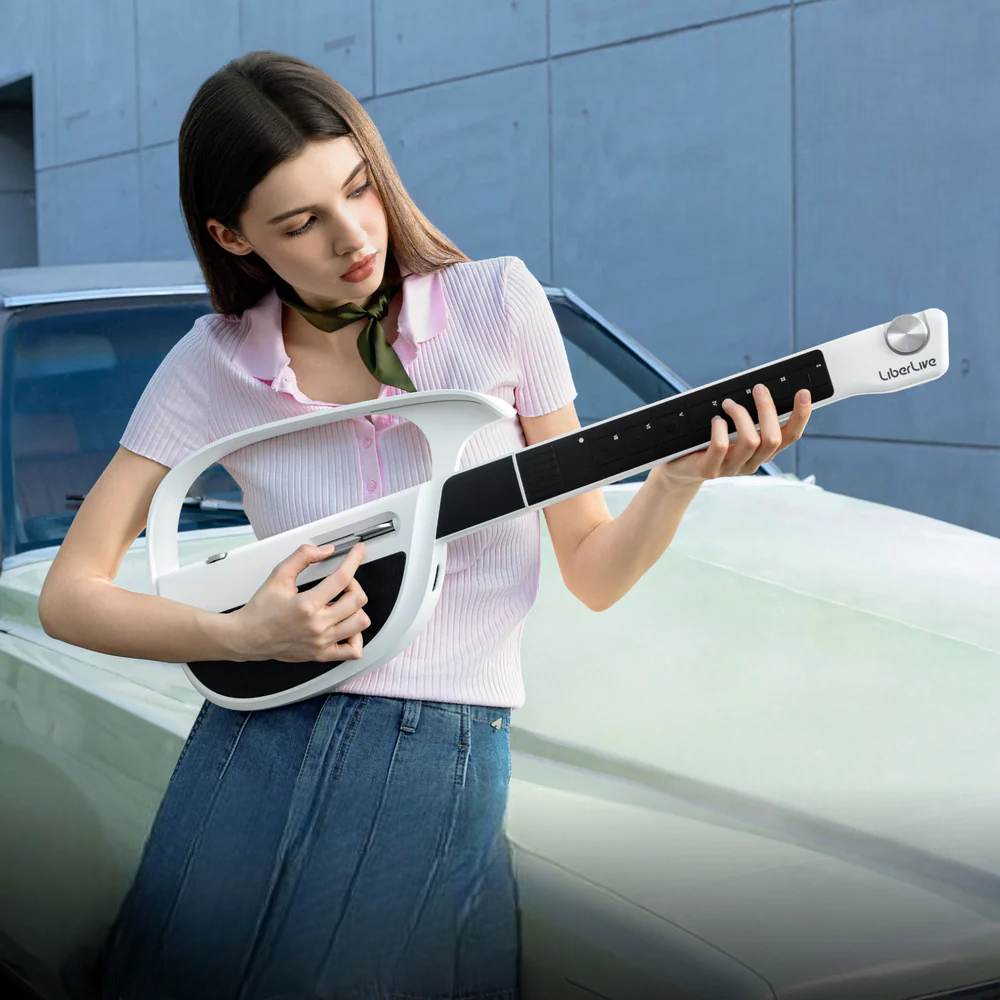 LiberLive C1, cây đàn guitar không dây được tạp chí Time vinh danh là một trong những phát minh xuất sắc năm 2025. Ảnh: LiberLive
