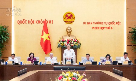 Phiên họp thứ 6 của Ủy ban Thường vụ Quốc hội: Xem xét, cho ý kiến và quyết định khoảng 40 nội dung