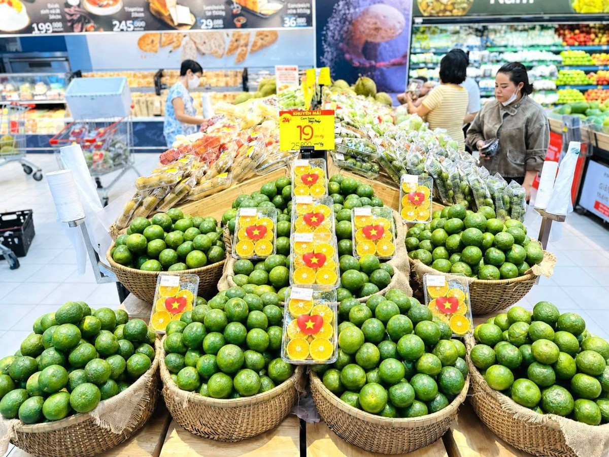 Các hệ thống phân phối ưu tiên đưa sản phẩm OCOP, đặc sản vùng miền vào hệ thống bán lẻ. Ảnh: GO Việt Nam