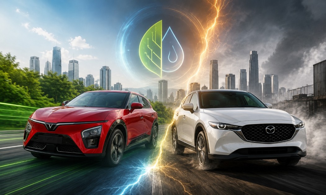 Sức ép tái cấu trúc phân khúc C-SUV: Xe xanh “cắt đuôi” xe xăng trong vùng giá 700-800 triệu