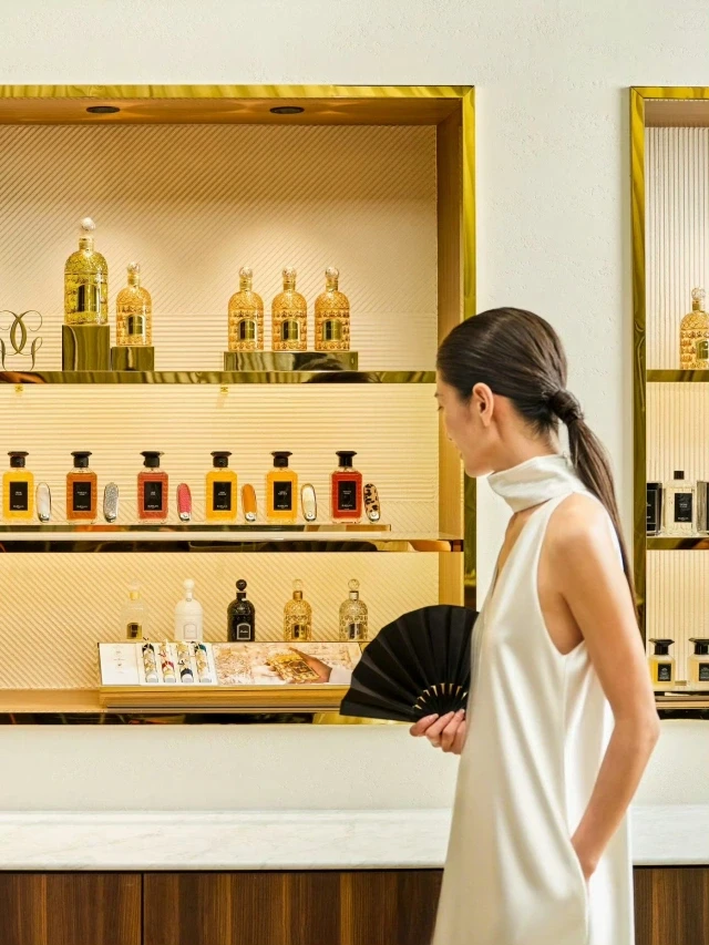 Các khách sạn hạng sang đang trở thành một "sân chơi" thử nghiệm mới. Ảnh: Guerlain/Weibo