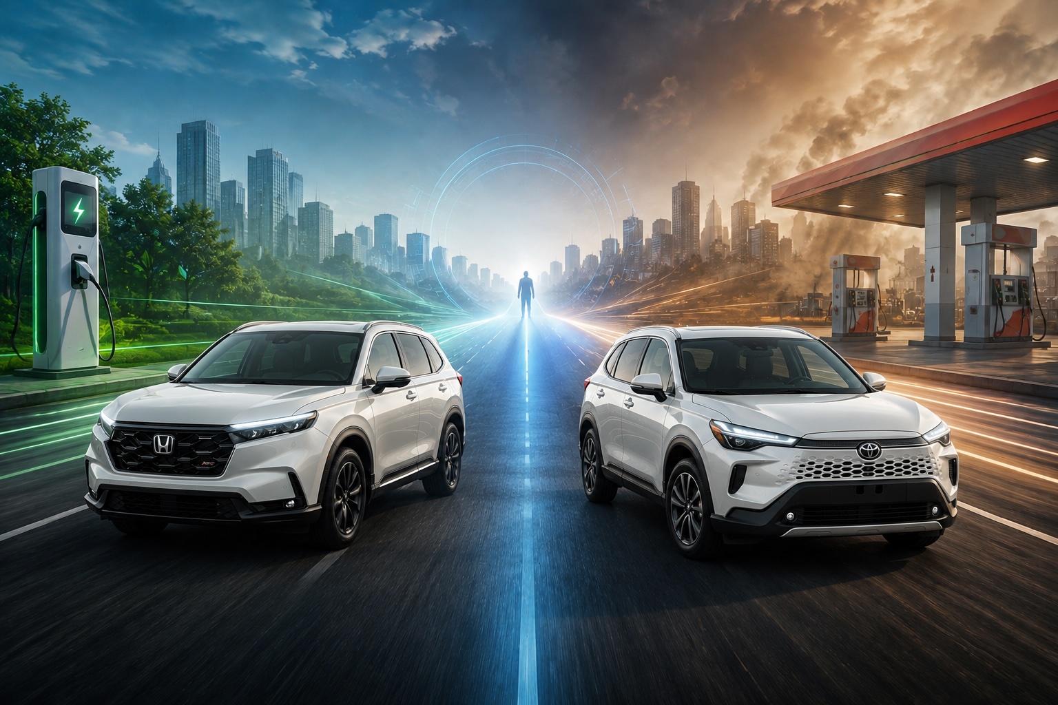 Xe Hybrid xuất hiện như một 