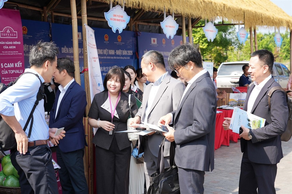 Không gian Việt Nam – Nhật Bản góp phần tăng cường kết nối giữa các địa phương, tổ chức và doanh nghiệp hai nước. Ảnh: UBND TP Huế