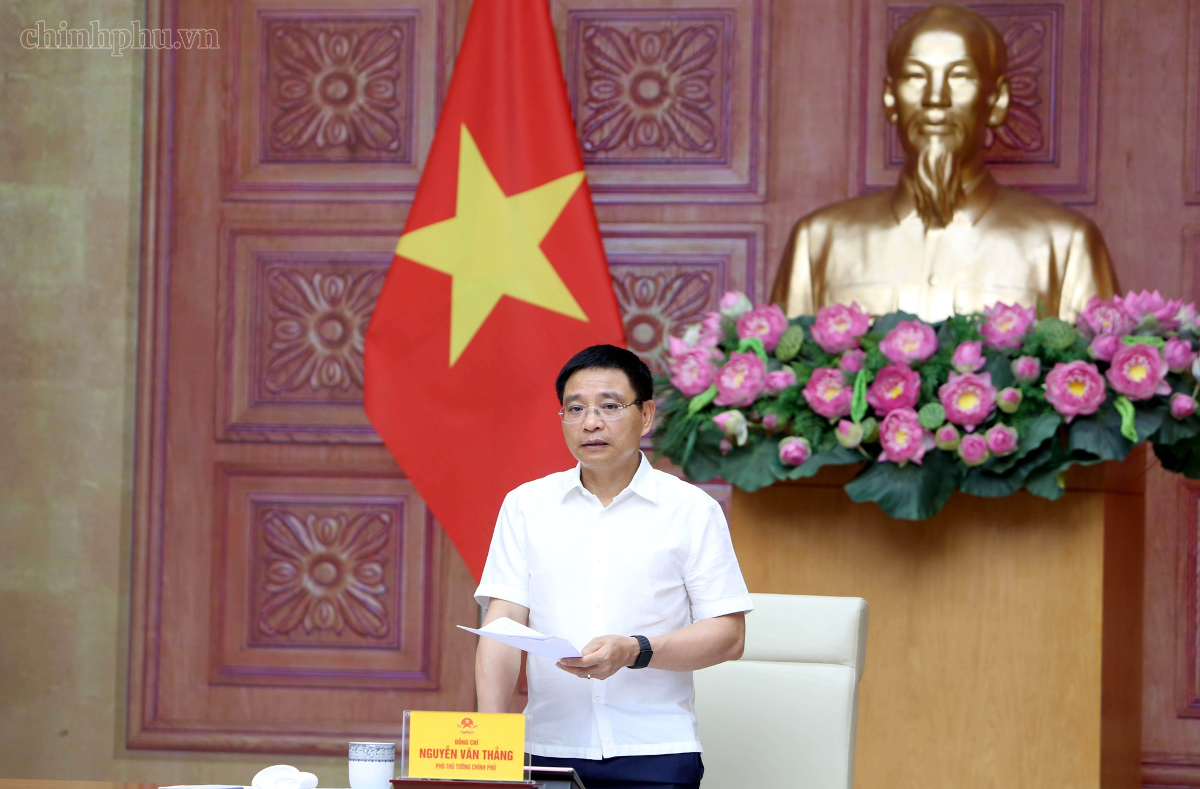Phó Thủ tướng Nguyễn Văn Thắng. Ảnh: Chinhphu.vn