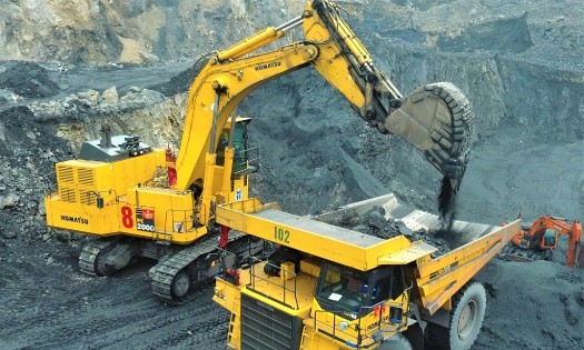 Trong 8 tháng đầu năm 2026, tổng sản lượng than nguyên khai của TKV đạt 25,211 triệu tấn. Ảnh: TKV.