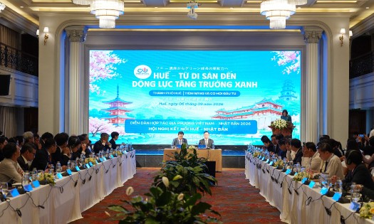 Toàn cảnh hội nghị. Ảnh: UBND TP Huế