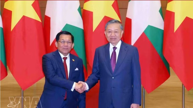 Vietnam, Myanmar to substantively foster Comprehensive Cooperative Partnership
