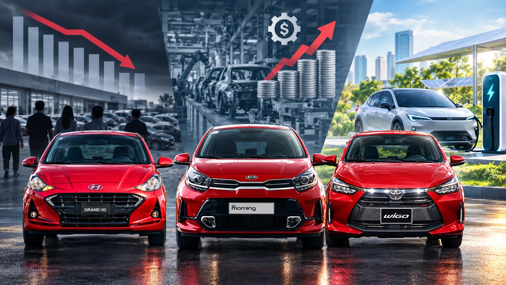 Kể từ sau năm 2019, mặt bằng giá của các dòng hatchback cỡ A như Hyundai i10, Kia Morning, Toyota Wigo hay Honda Brio chỉ có chiều hướng tăng lên chứ không giảm.