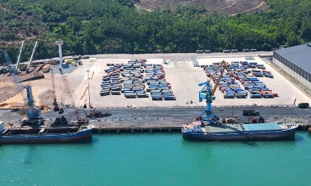 Xuất nhập khẩu Hà Tĩnh 8 tháng năm 2026: Thép giữ vai trò chủ lực, dăm gỗ tăng mạnh
