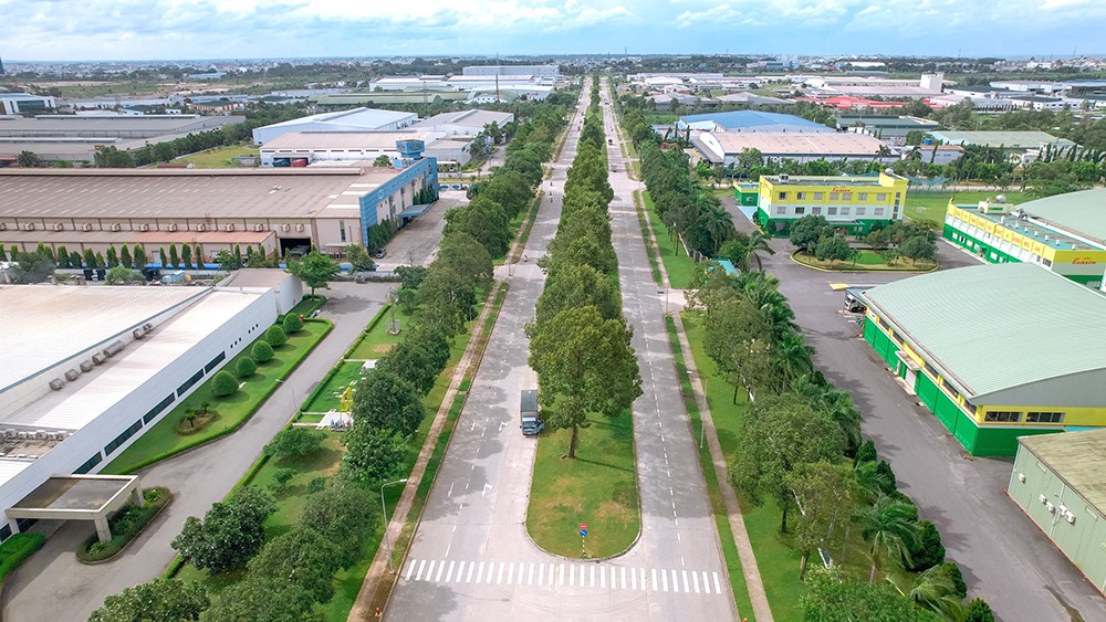 KCN AMATA Biên Hòa, mô hình KCN sinh thái tiêu biểu của Đồng Nai. Ảnh: Amata City Biên Hòa