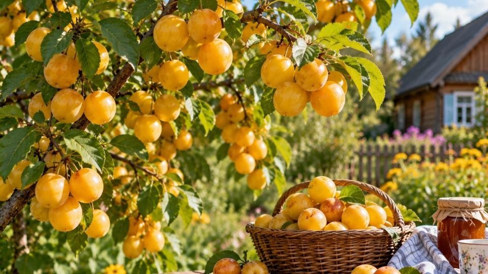 Mận Mirabelle. Ảnh: Pravda.Ru