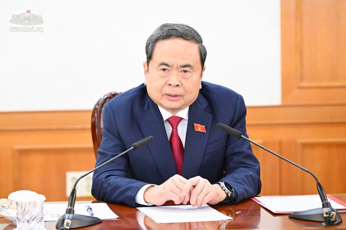 Chủ tịch Quốc hội Trần Thanh Mẫn. Ảnh: Cổng thông tin điện tử Quốc hội.
