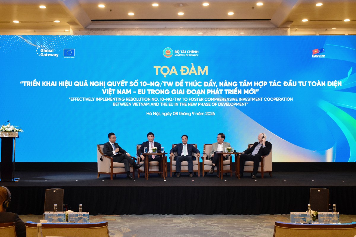 Toàn cảnh tọa đàm. Ảnh: Bộ Tài chính.