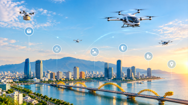 Da Nang forms task force to develop low-altitude economy project
